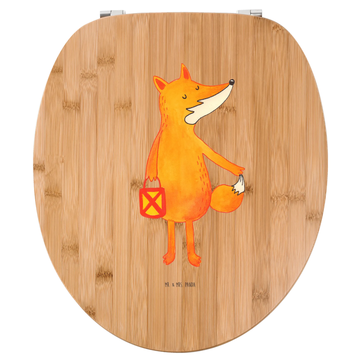 Motif toilet seat Fox Lantern