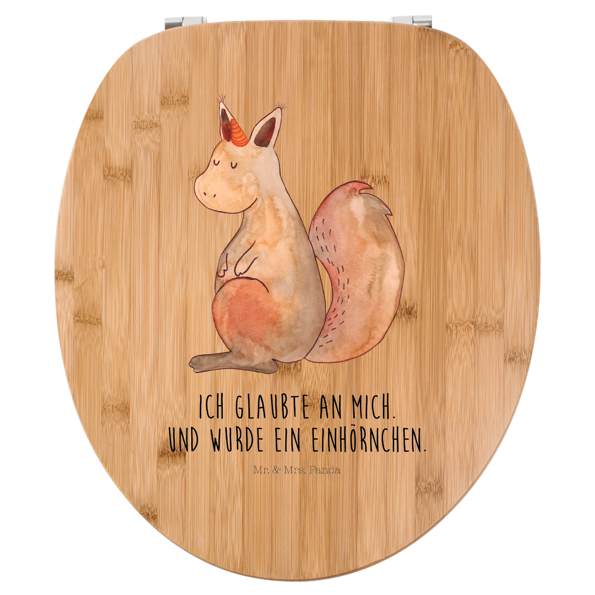 Motiv WC Sitz Einhorn Glauben
