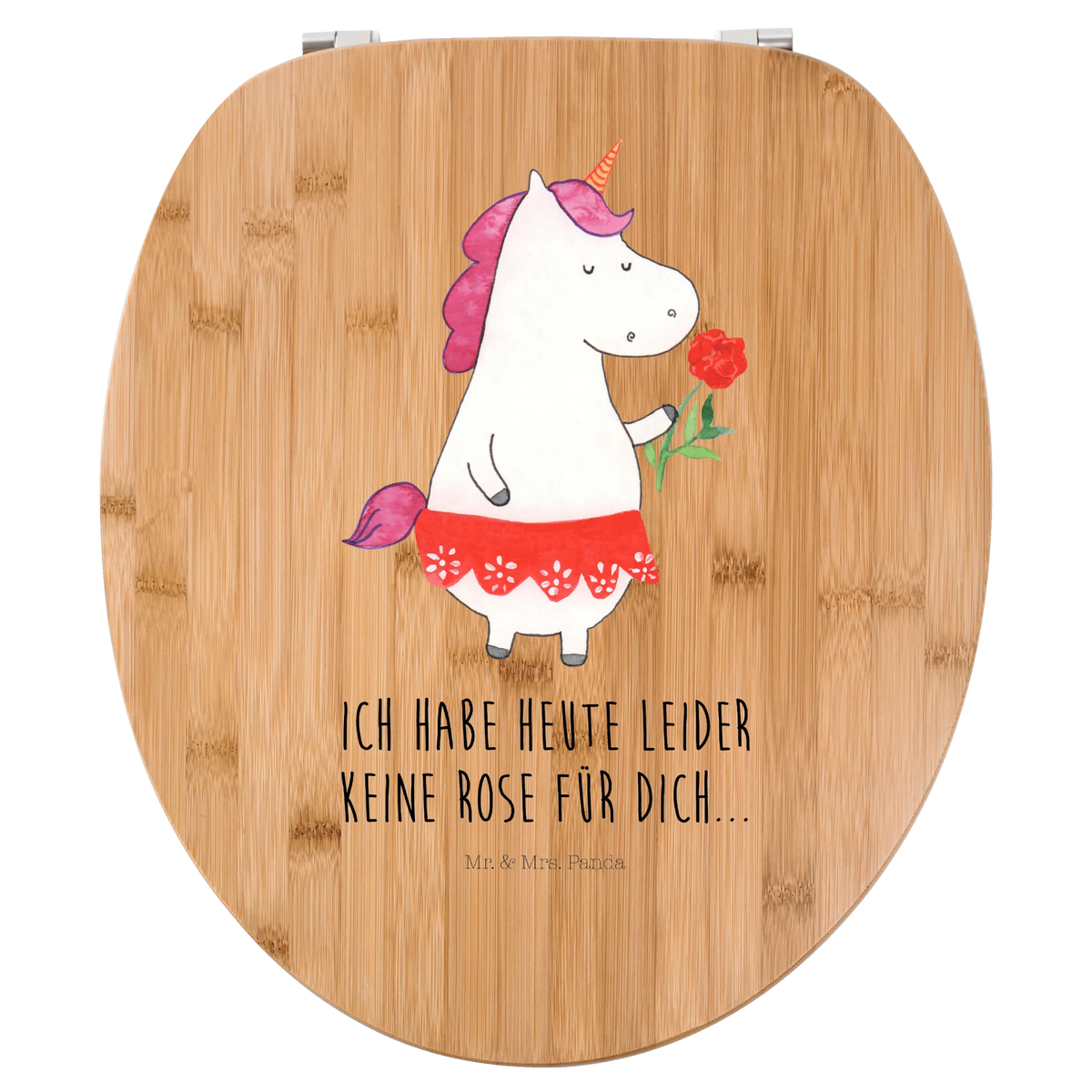 Motiv WC Sitz Einhorn Dame