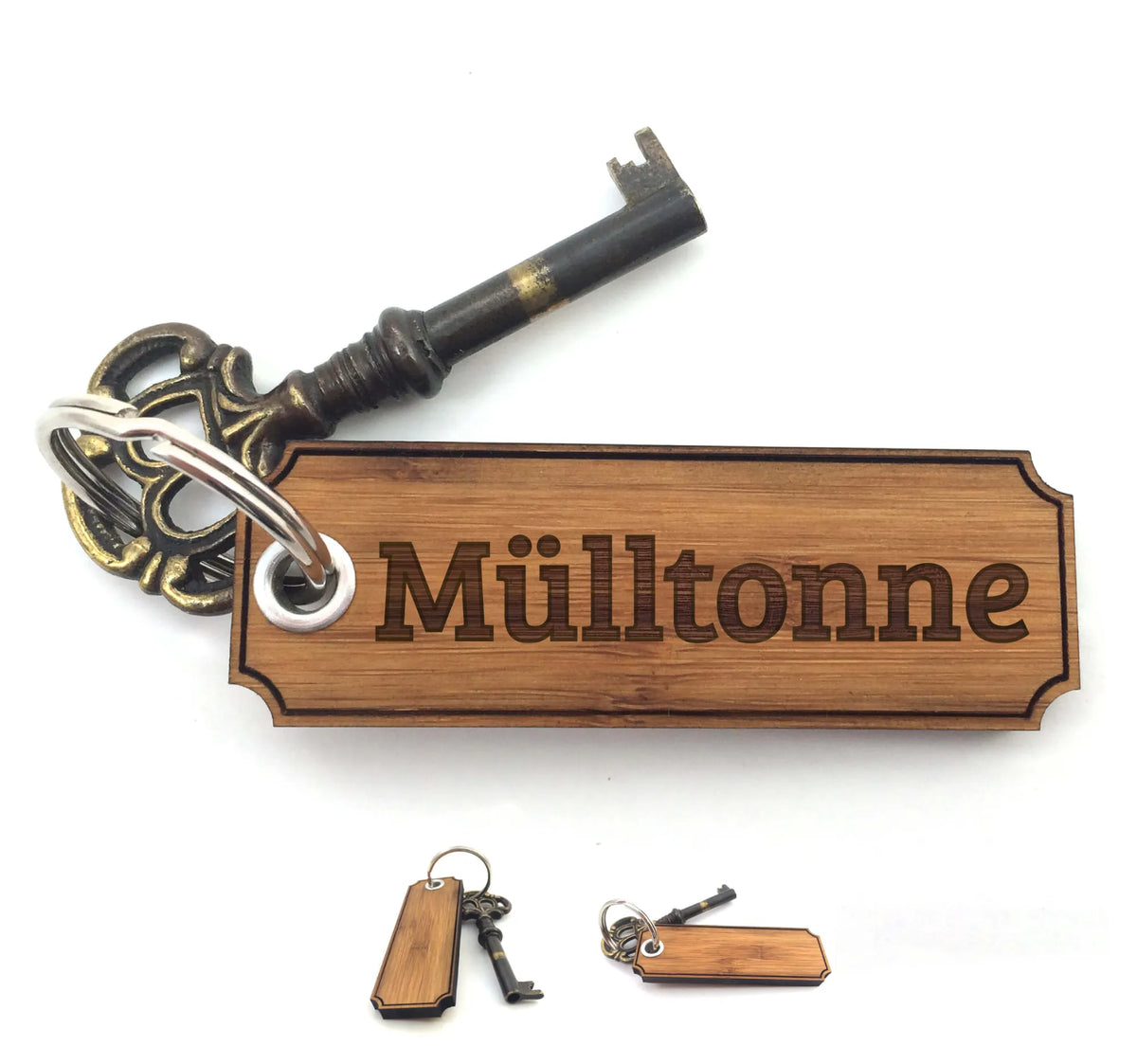 Schlüsselanhänger Mülltonne