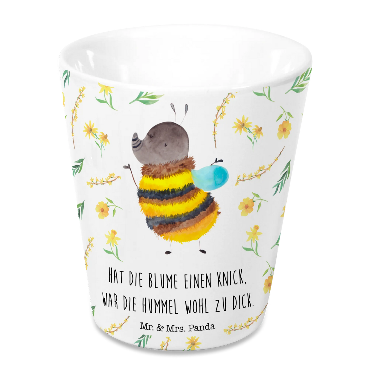 Flower pot bumblebee fluffy card, gift ideas, gifts, small animals, cute, cute animal motives, hand drawn, funny sayings, good mood, special gifts, animal lover, Bumblebee, Fluffy, Nature, Flower